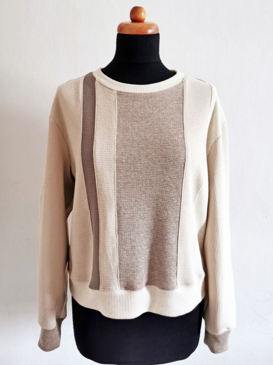 bluza wafel stripes2