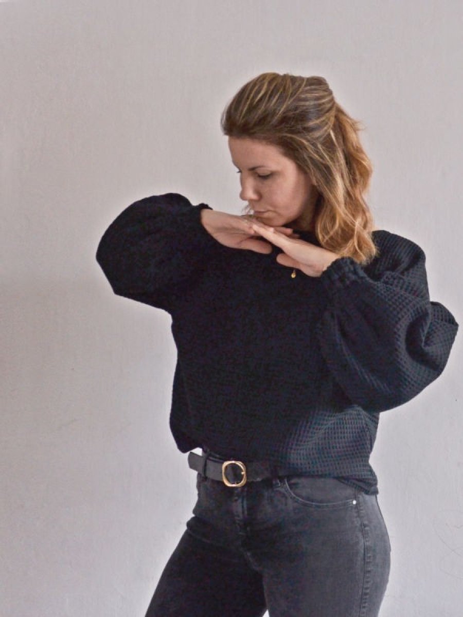 sweterek puff bawełna3